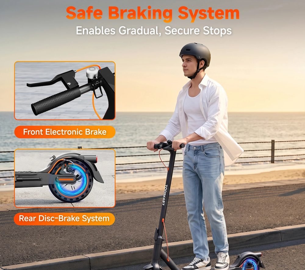 TODIMART T3 - Trottinette électrique 250 W
